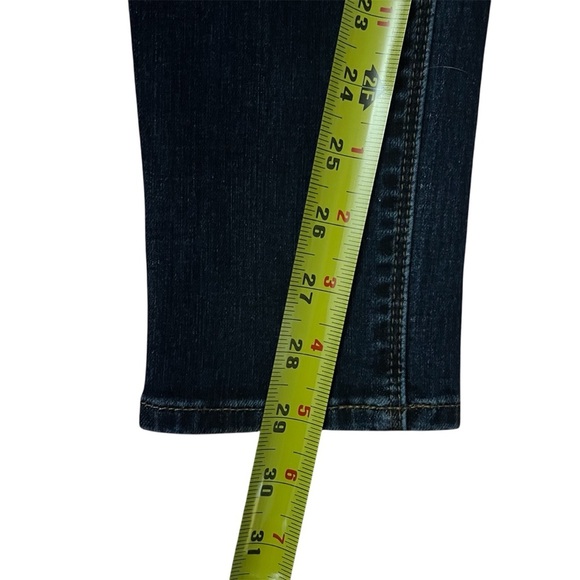 HUDSON Krista Low-Rise Super Skinny Blue Jean Denim Dark Wash Size 26 - Picture 5 of 9